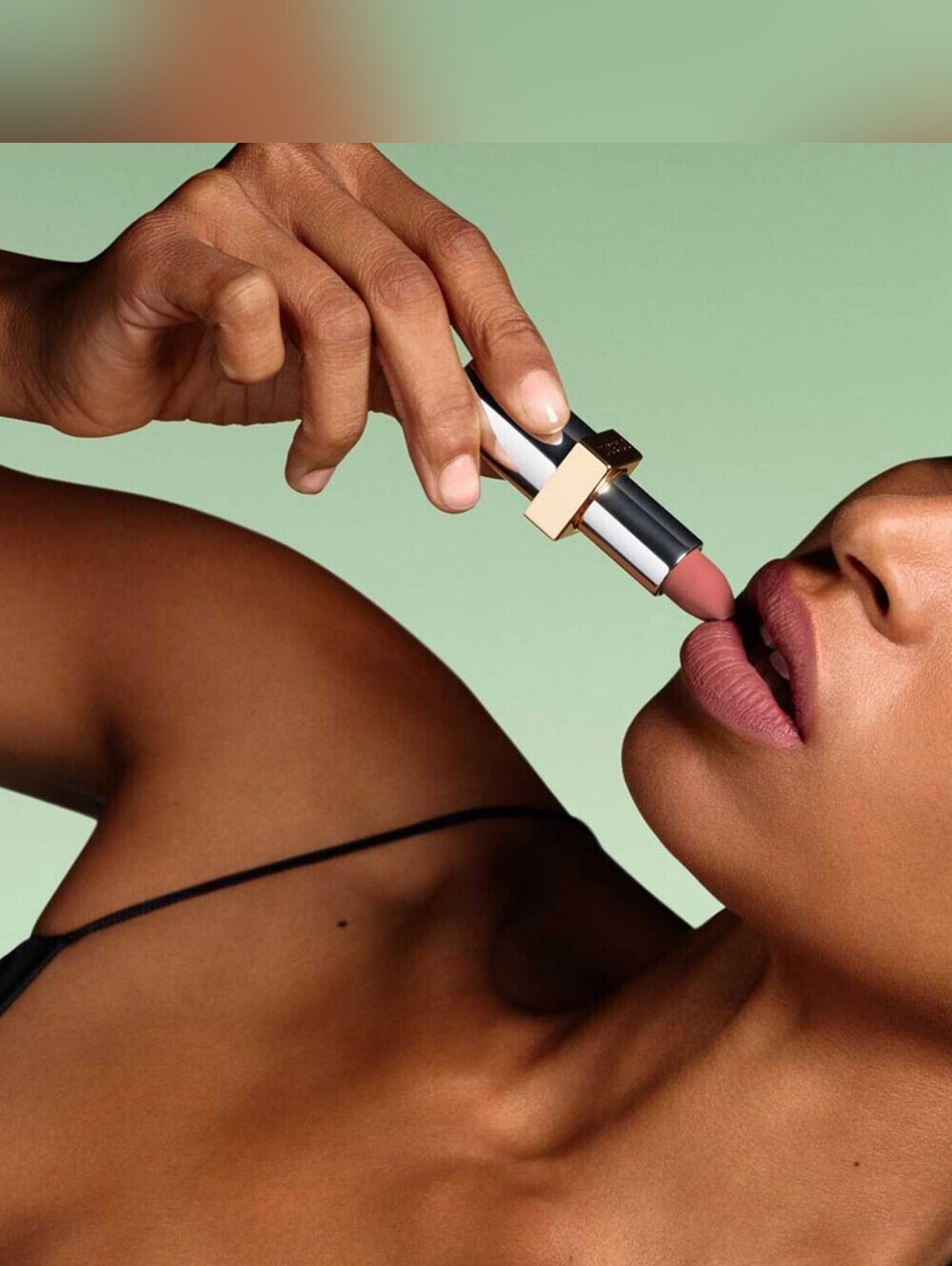 Prada Monochrome Hyper Matte Refillable Lipstick in P58 Tamaris, NIB - Picture 4 of 8